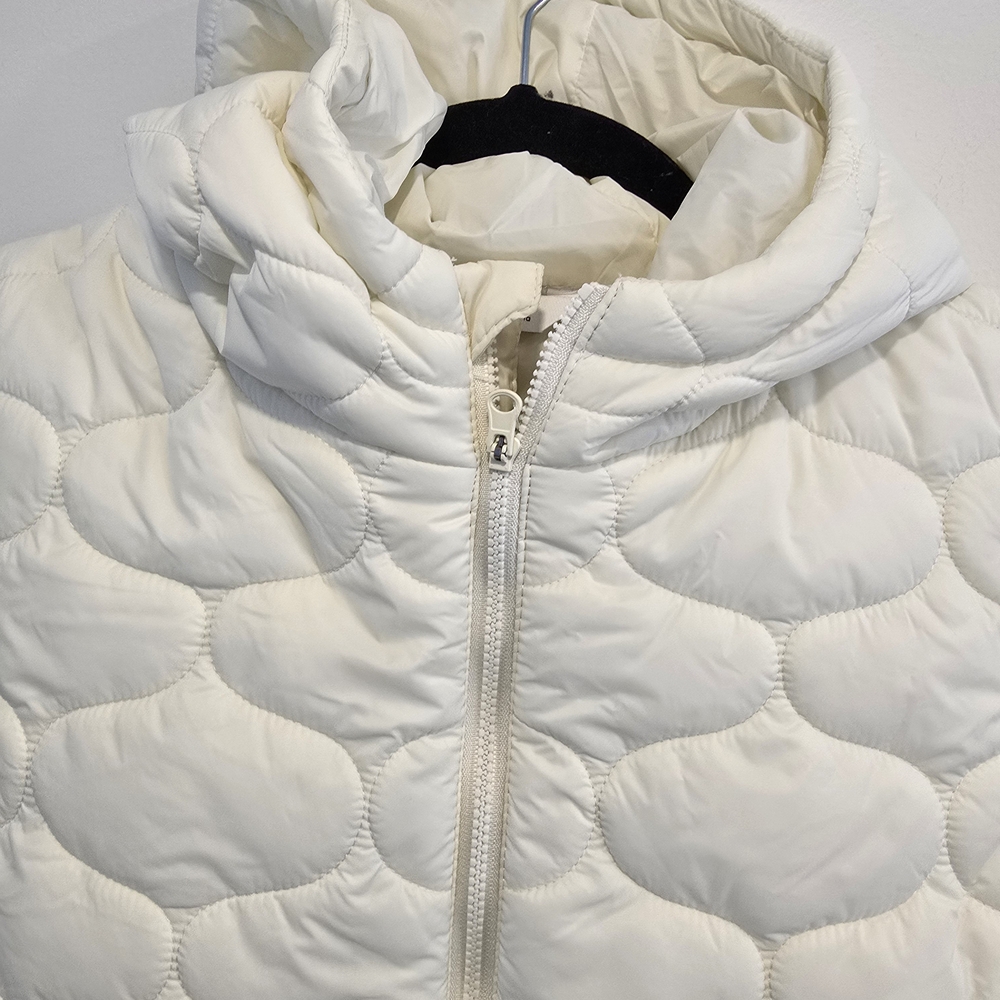 DSG Cream Quilted Kids Vest Size Large (14) Nwt - Picture 4 of 11